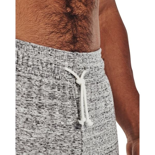 Jogging - UNDER ARMOUR - Rival Terry - Grå - Unisex - Åndbar vit/vit S