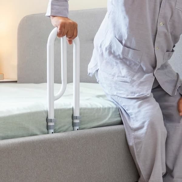 Beddaid InnovaGoods turvasängyn kahva Vit grå