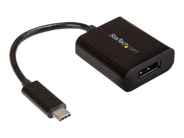 USB-C - DisplayPort - MUUNTIMI - STARTECH.COM - 4K - 60 Hz - Musta - Videon siirto