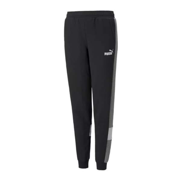Jogging - PUMA - 849219 - Svart - Elastisk midja - Sidofickor - 10 år