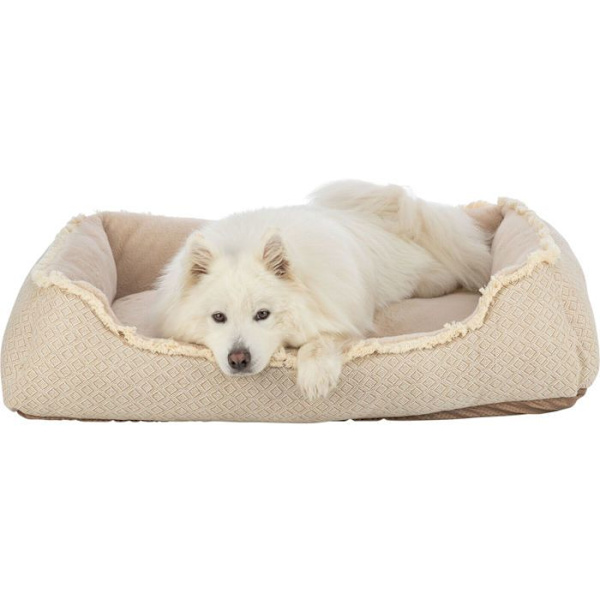 Hundkorg - TRIXIE - Boho - Rektangulär - Beige - 60x50 cm beige