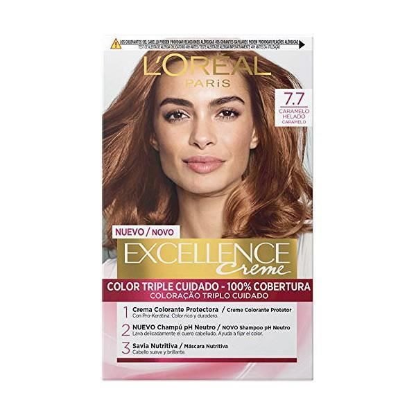 L'Oréal Paris Permanent Dye 7.7 Caramel