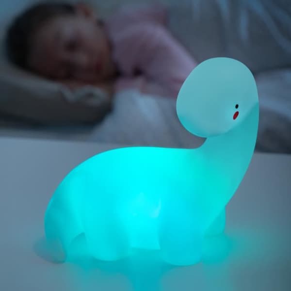 Dinosaur Monivärinen LED-lamppu - INNOVAGOODS - LED Vit