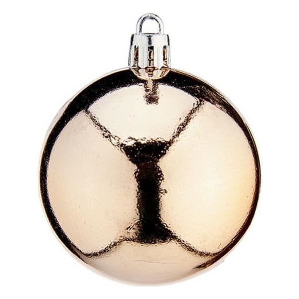 Julkulor - Ø 6 cm - PVC Champagne - Hållbara - Elegant Design Champagne