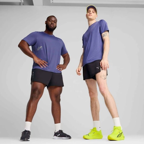 Kort Puma M Run Knit 3 Split sort L