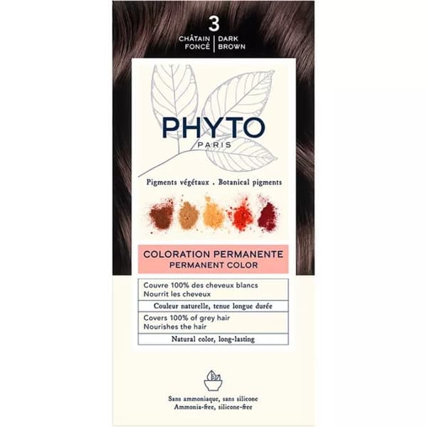 Phytocolor 5 lys kastanje permanent hårfarve Lysebrun