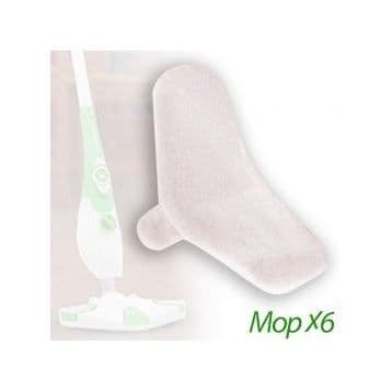 Steam Master X6 Steam Mop Duk - Se… Vit