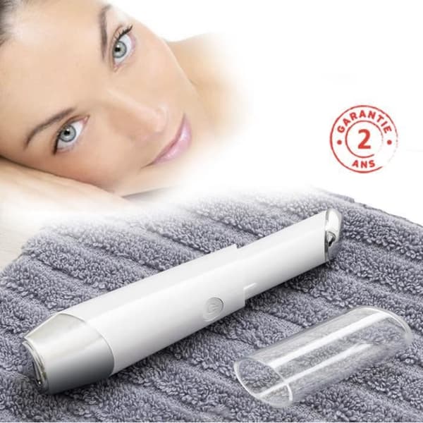 Ögonmassör - INNOVAGOODS - Therey - Fototerapi - Termoterapi - Vibroterapi vit/silver