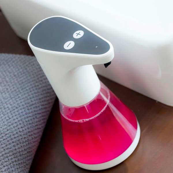 InnovaGoods Goldan automatisk sæbedispenser med sensor Hvid One Size - 139298 vit svart