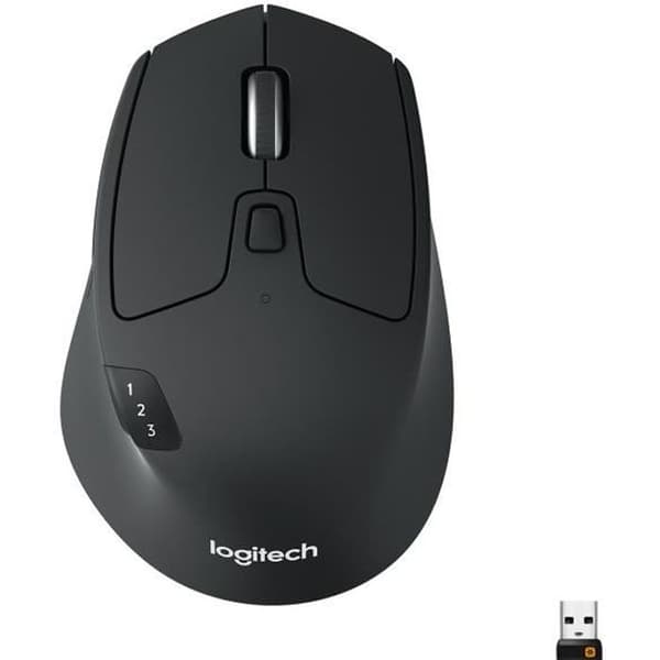 Mus - Trådløs - Logitech - M720 Triathlon - Sort