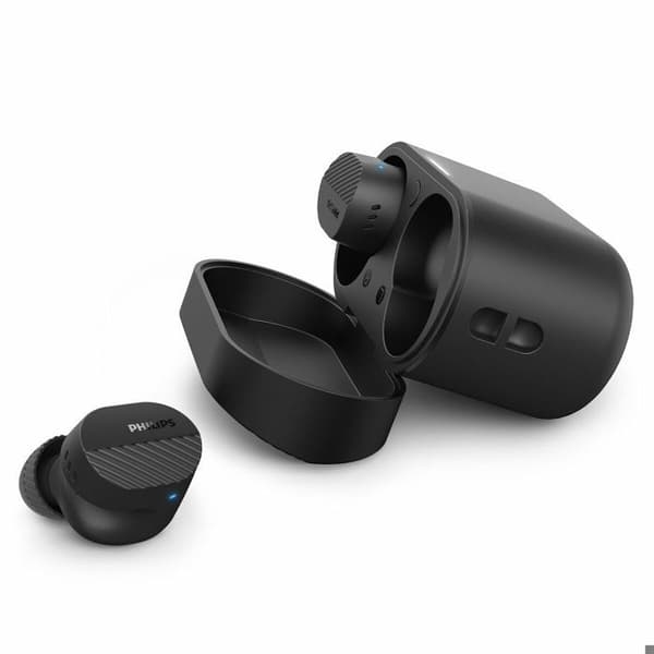 Philips TAT5000BK/00 Sorte Bluetooth in-ear høretelefoner med mikrofon Svart