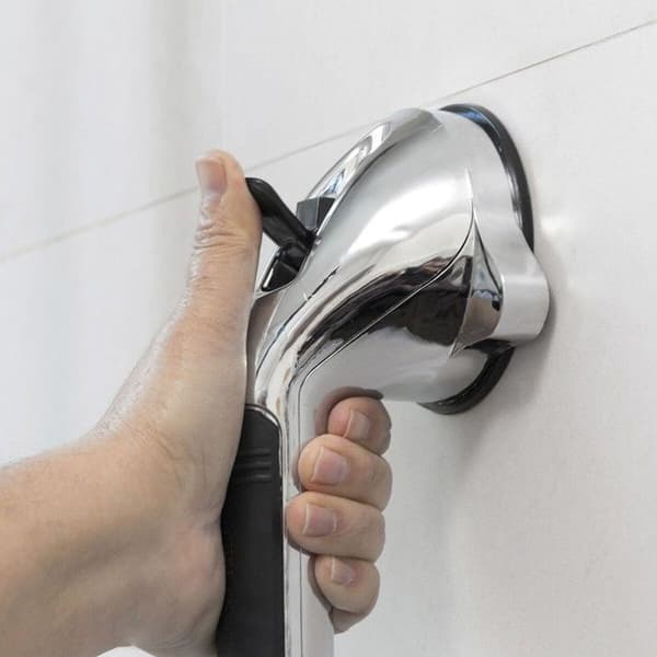 Säkerhetsgrepp - InnovaGoods - Badrum - Halnyta - Multiposition - Ergonomisk Silver, Svart