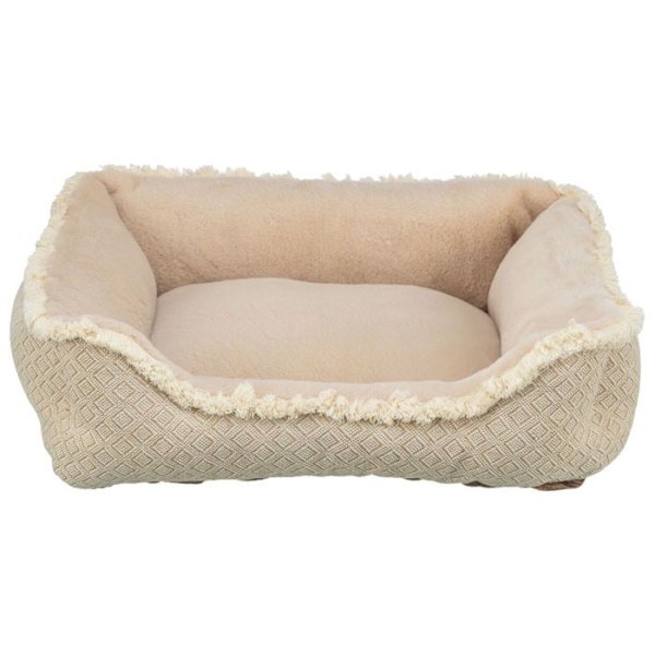 Hundkorg - TRIXIE - Boho - Rektangulär - Beige - 60x50 cm beige
