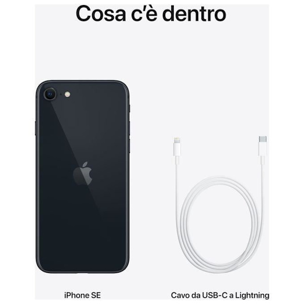 ÆBLE IPHONE SE (2022) 128GB MIDNAT EU