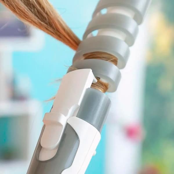 Keramisk spiral locktång - InnovaGoods - Spihair Vit grå