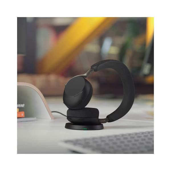 Professionell headset – Jabra Evolve3 75 MS Stereo – USB-A Bluetooth – Svart Svart