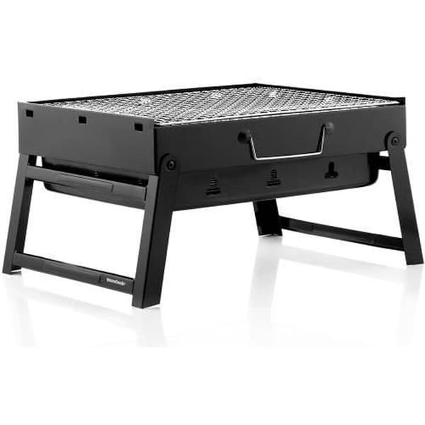Grill - InnovaGoods® - Bærbar - Kul - Moderne design - Sammenfoldelig og let Svart