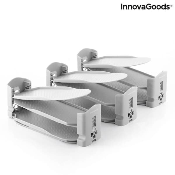 Range-kengät - InnovaGoods - Sholzzer - Säädettävä - 6 Yksikköä - Harmaa Grå
