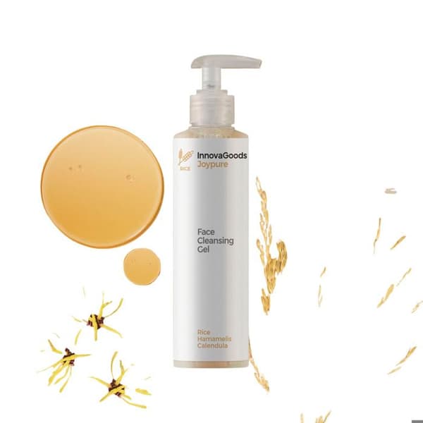 Gel ansigt rensemiddel InnovaGoods Rice Joypure 200 ml Vit