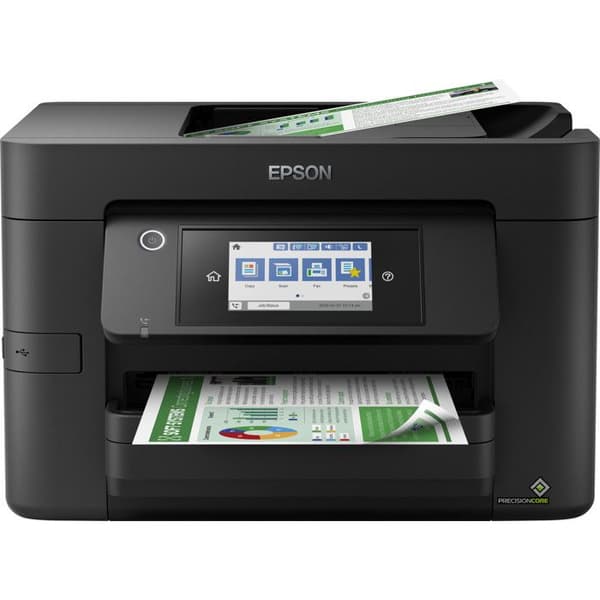 Multifunktionsprinter A4 - EPSON - WF-4820DWF - Inkjet - 25 ppm sort - Wi-Fi Direct