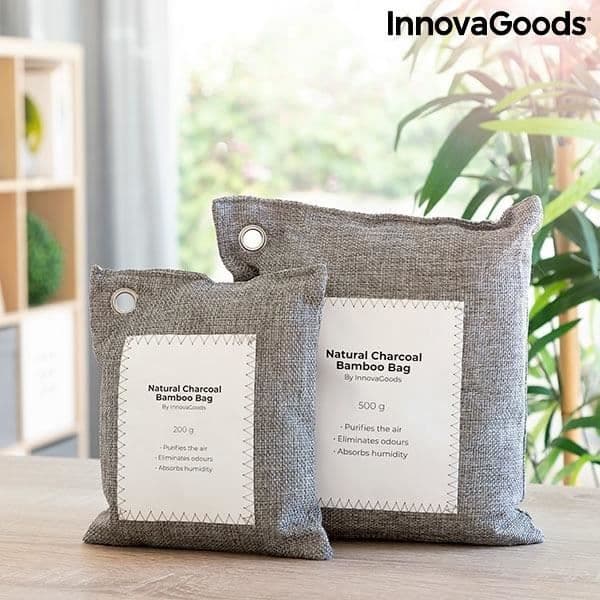 BACOAL INNOVAGOODS ACTIVATED CHARCOAL LUFTRENARE SET (2-PACK) Grå