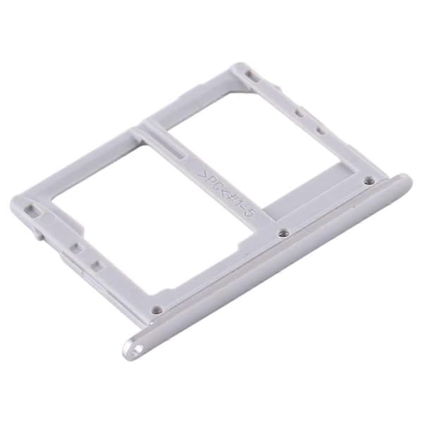 For Samsung Galaxy Tab S5e SM-T725 SIM-kortskuff + Micro SD-kortskuff Silver