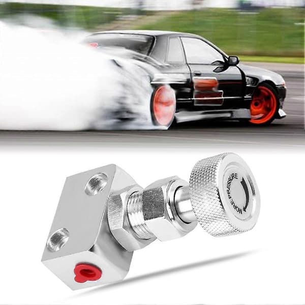 Bromsfördelningsventil Universal Motorsport Bromsavstängningsventil Tryckregulator SilverCJY