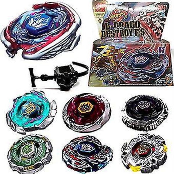 Hot Fusion Metal Beyblade String Launcher Set Toy