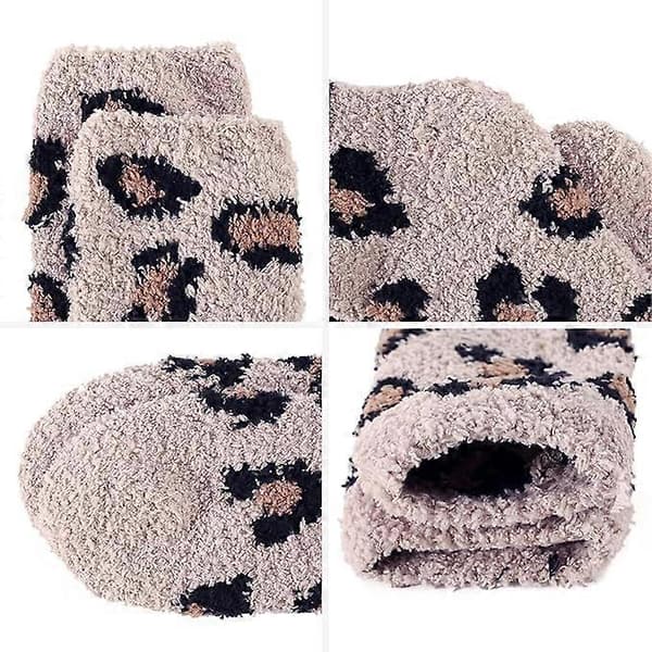 Fuzzy strømper til kvinder Varme hjemmeskostrømper Vinter fluffy strømper Hyggelige fuzzy strømper Atletiske fleecestrømper Søde crew strømper CJY