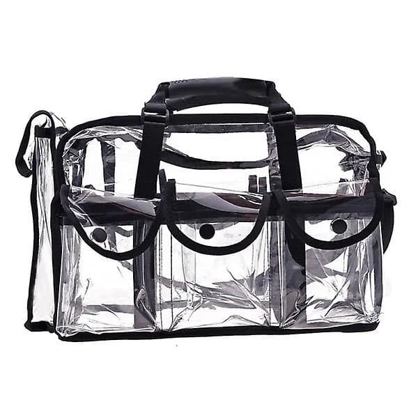 Transparent necessär med stora ytterfickor CJY