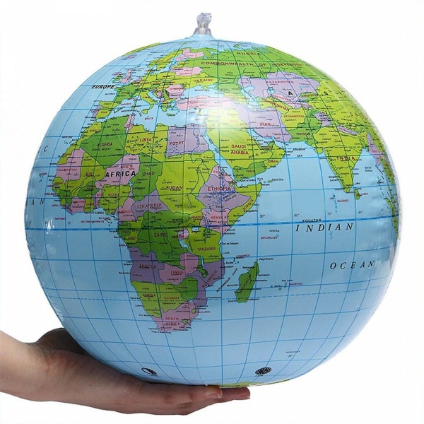 30 cm puhallettava räjäyttää maailman maapallon maapallon karttapallon opetusplaneetta maapallon valtameren lasten oppiminen