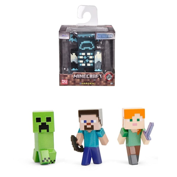 Minecraft Metallfigur 1-pakke 2,5\" Alex Flerfarget MultiColor Alex