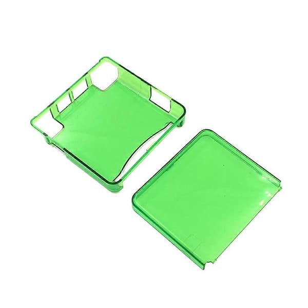Pölytiivis kova TPU-suojakotelo GBA SP -pelikonsolille Transparent