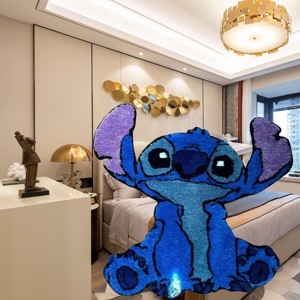 Piirretty Lilo & Stitch Ovi Matto, anime Matot Tytöille Lastenhuoneen Lastentarhan Koti Sisustus