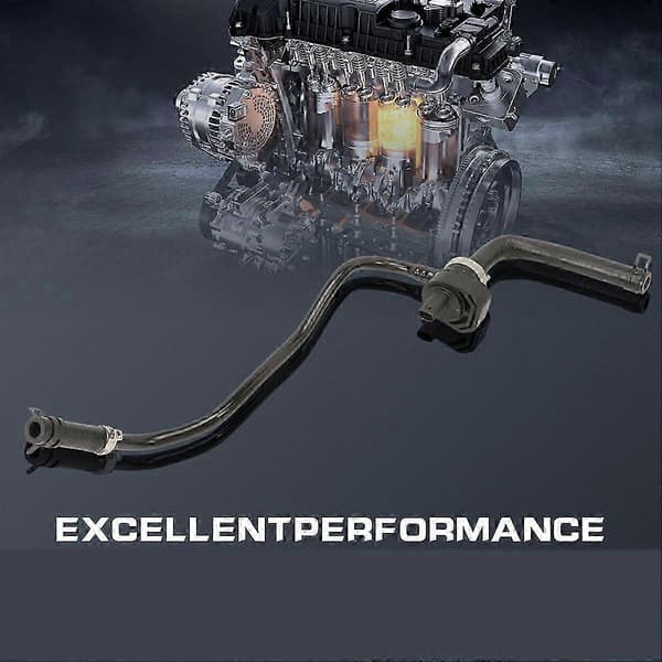 Motor Sole Breathing Vent Pipe Line för GLC C E-klassfordon Black