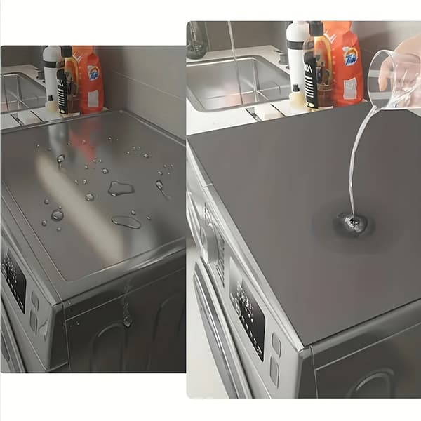 Hurtigtørrende absorberende støvdæksel til vaskemaskine, design med kiselgur Style1 50*60