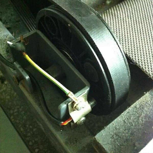 2-pin tredemølle hastighetsmagnetisk sensor Løpemaskin reservedeler Universal Flat head