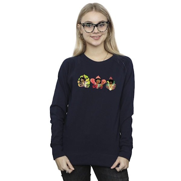 Disney Dame/Dame Encanto Familie Line Genser XXL Marineblå Marineblå Navy Blue XXL