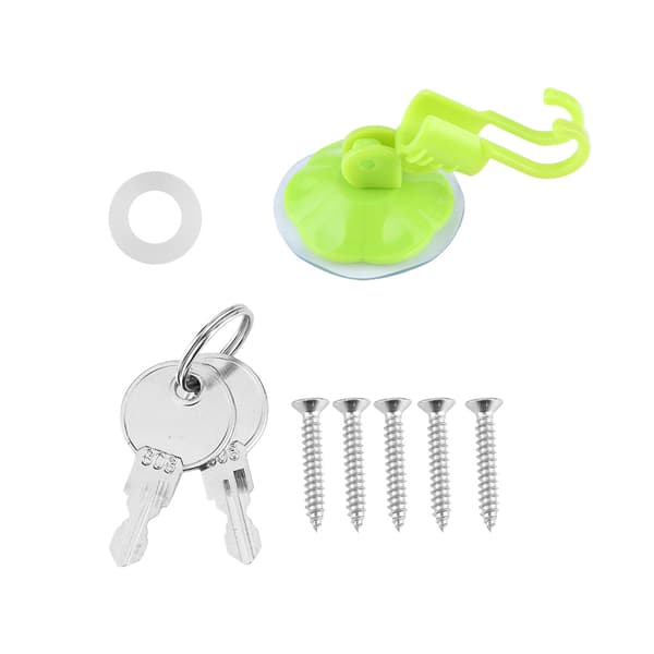 External Shower Box Hot/Cold Switch with 2 Keys for Marine Boat RV Caravan