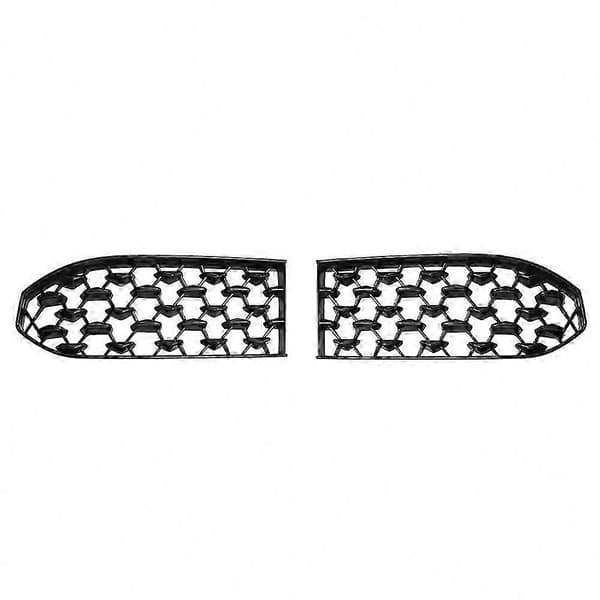 Frontfangergrilldeksel for CX-30 2020-2021 Nedre frontdekorasjonstilbehør Black