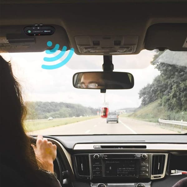 Bil håndfrisystem Bluetooth solskjerm håndfri bilsett CJY