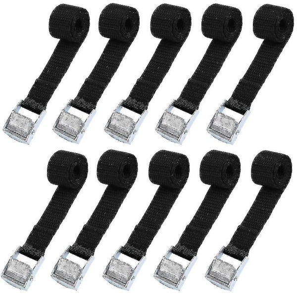 10pcs Lashing Strap 2*39cm Fixing Kit For Motorcycle/car/bike Carrier Clamping Strap Max Load 500kg