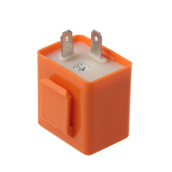 12V 2-polet motorcykelblinklys justerbart LED-blinklysrelæ blinklysindikator