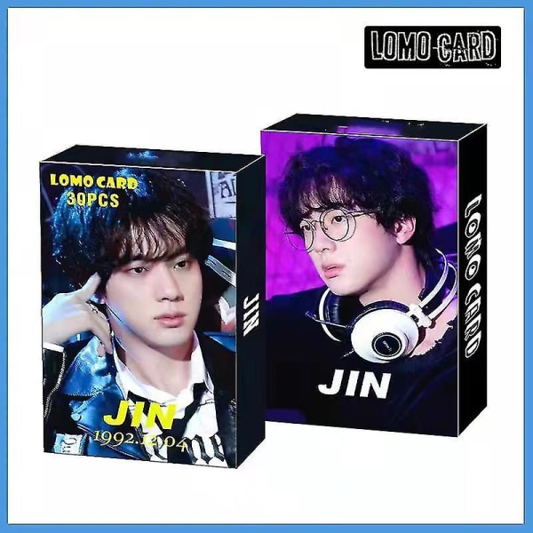 30 stk/sett Kpop Bangtang Boys Season's Greetings Nytt Album 2022 Postkort Lomo Cards HD Jung Kook Jimin Suga Sør-Koreanske Grupper