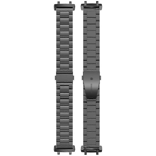 Urrem kompatibel med Huami Amazfit T-Rex 3 A2322 Titaniumlegering 3-perle håndledsrem Black