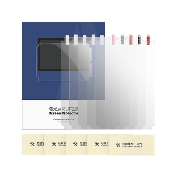 5 stk/parti Lcd skærmbeskytter sæt til Photon Mono M5s 3d printere tilbehør 3d printer dele