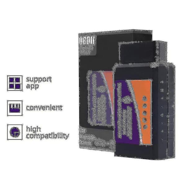 Mini Obd2 Bluetooth Scanner Bluetooth Pro Obdii Obd2 V2.1 Obd Værktøj Obd Diagnostisk Scanner 1 sæt