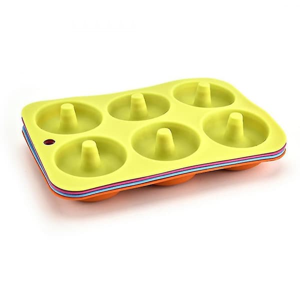 Kakeformer 4-pakning Silikon Donut Bakeform CJY