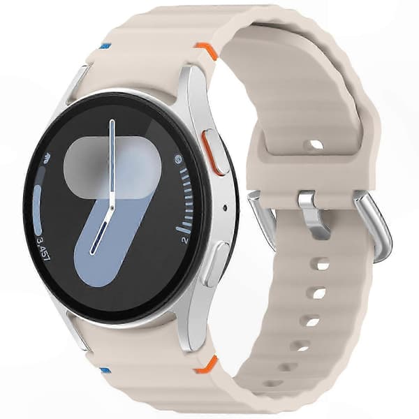 Silikon erstatningsrem for Galaxy Watch Series 4/5/6/7 og FE-modeller
