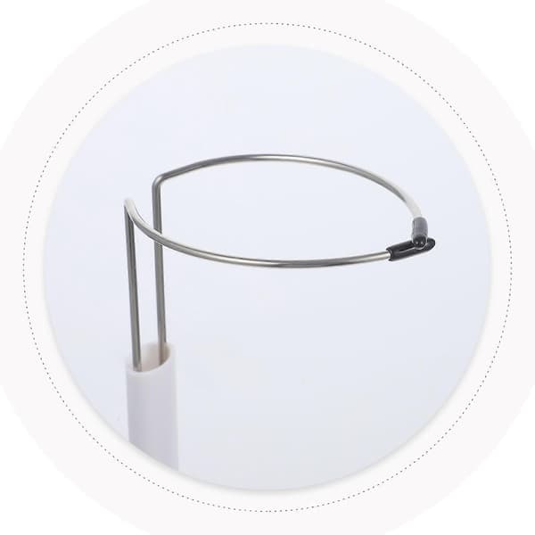 4 st metallstativ dockhållare stativ DIY dockstativ modedockstativ figur dockstativ vitt dockstativ CJY White 35cm